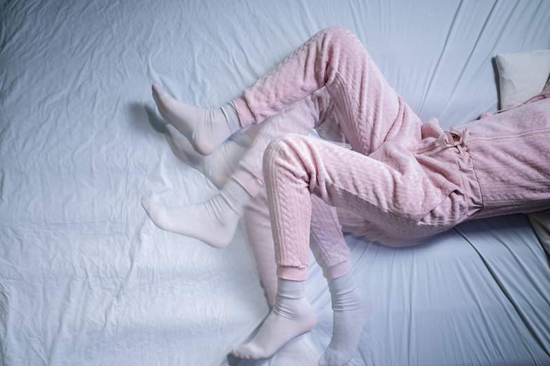 Blood pressure measuring studio shot