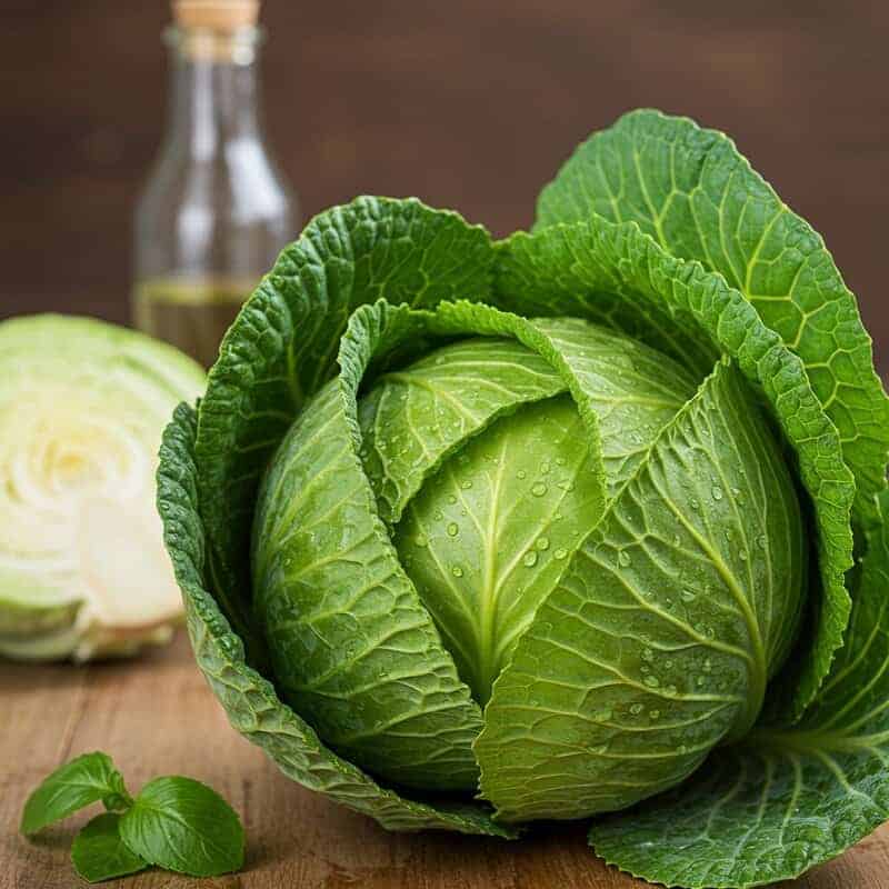 14. Cabbage Leaves for Breast Engorgement