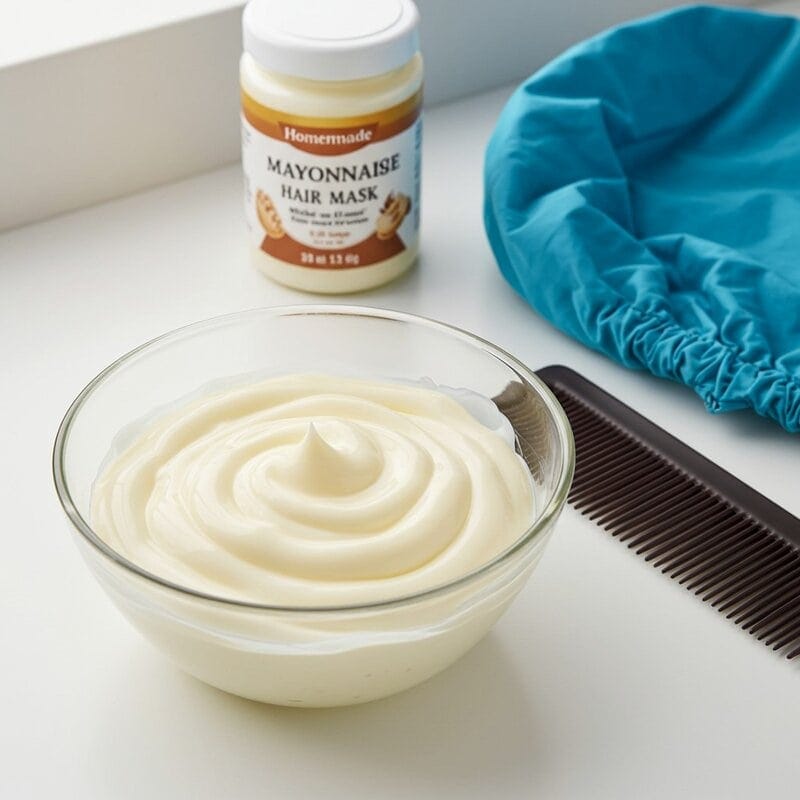 19. Mayo Hair Masks for Lice