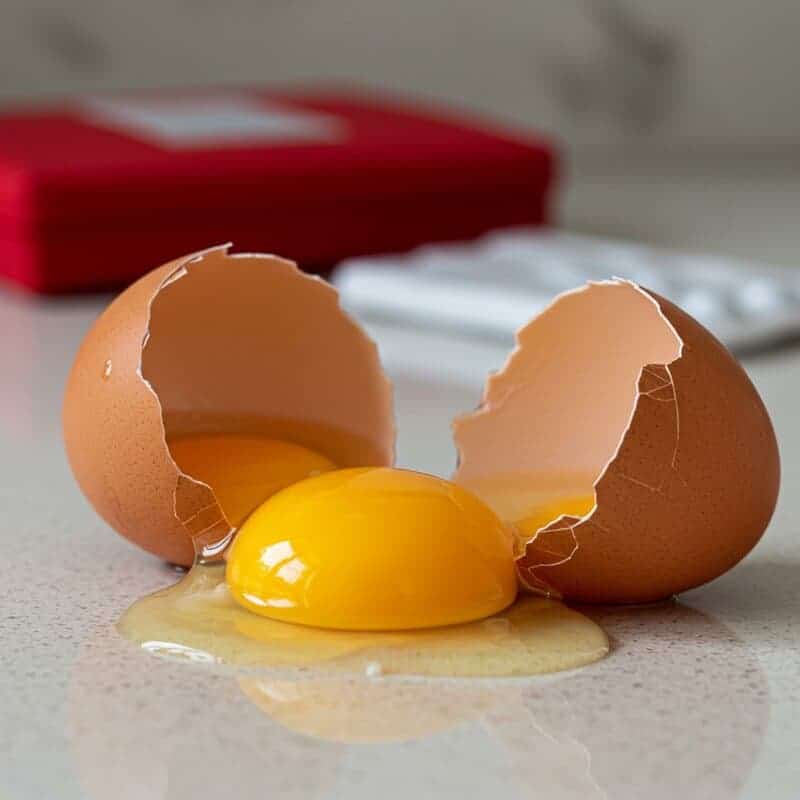 24. Egg Whites for Facial Burns