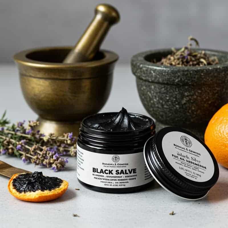 34. Black Salve for Skin Lesions