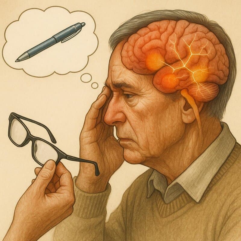 43. Difficulty Naming Familiar Objects