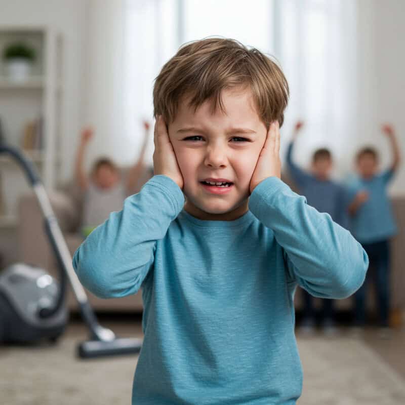 16. Overwhelmed by Loud Noises