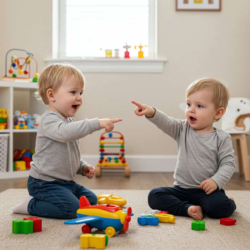 31. Lack of Pointing to Show Interest