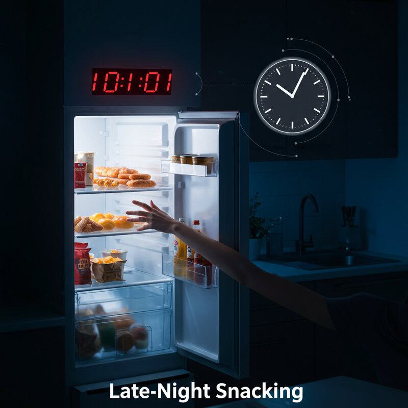 1. Late-Night Snacking