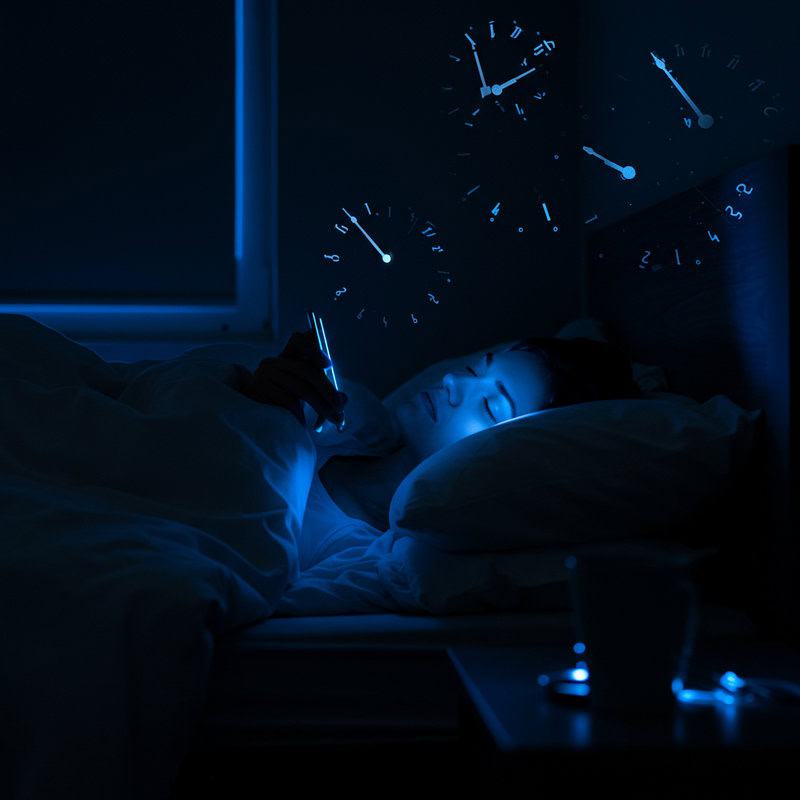 2. Excessive Screen Time Before Bed