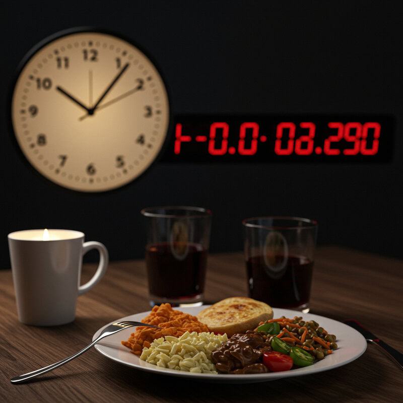 11. Eating Dinner Too Close to Bedtime