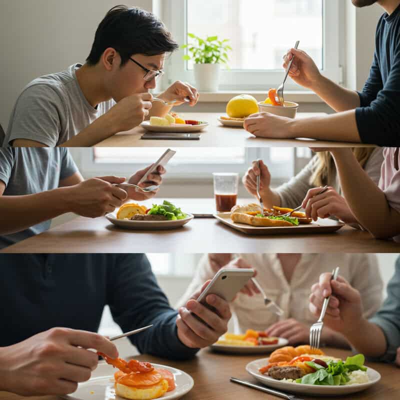 23. Eating Alone and Unmindfully