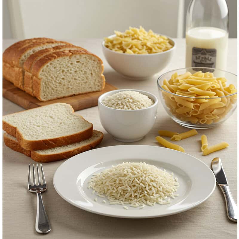 43. Choosing Refined Grains for Dinner