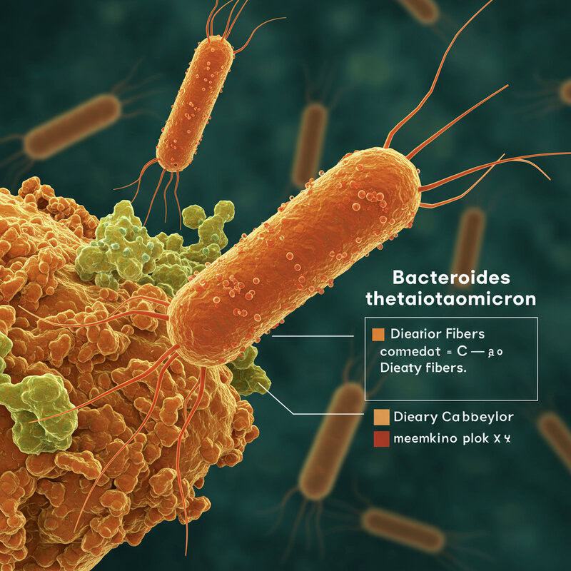 3. Bacteroides thetaiotaomicron