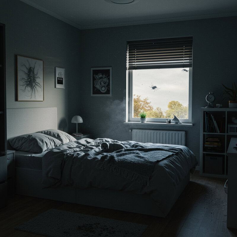 7. Poor Air Quality in Bedroom