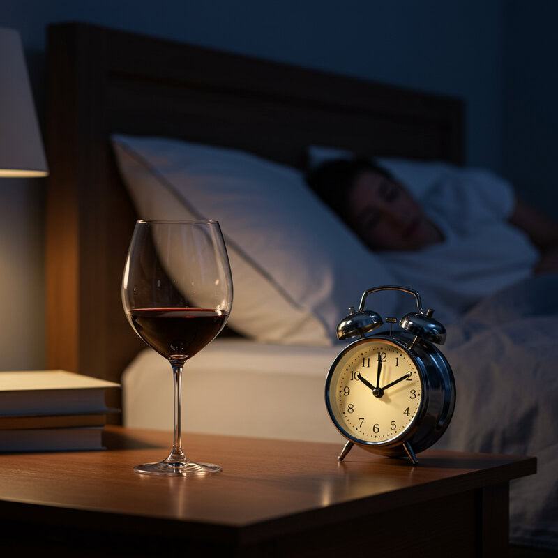 10. Evening Alcohol Consumption