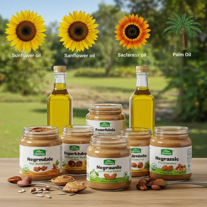14. Organic Nut Butters with Added Oils