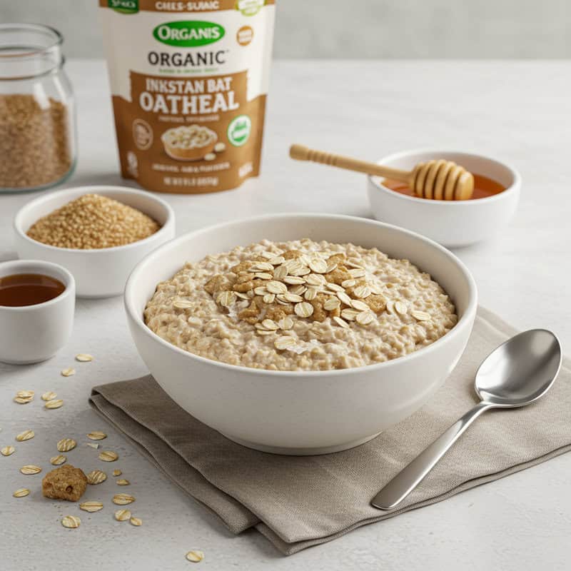 33. Organic Instant Oatmeal