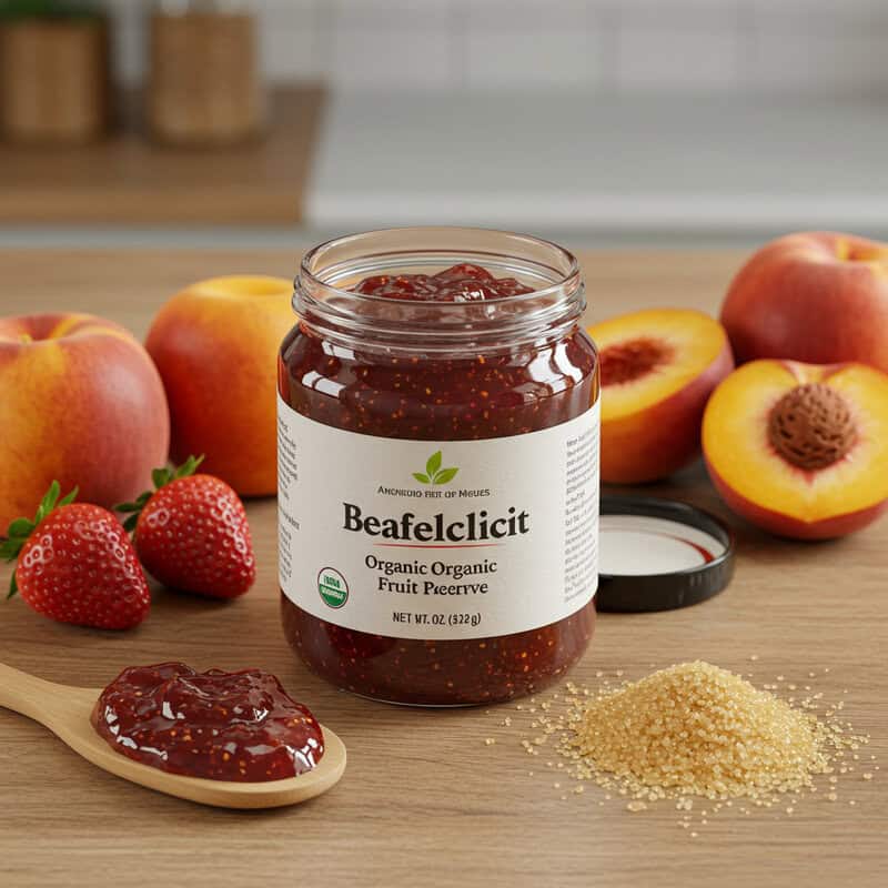 47. Organic Fruit Preserves