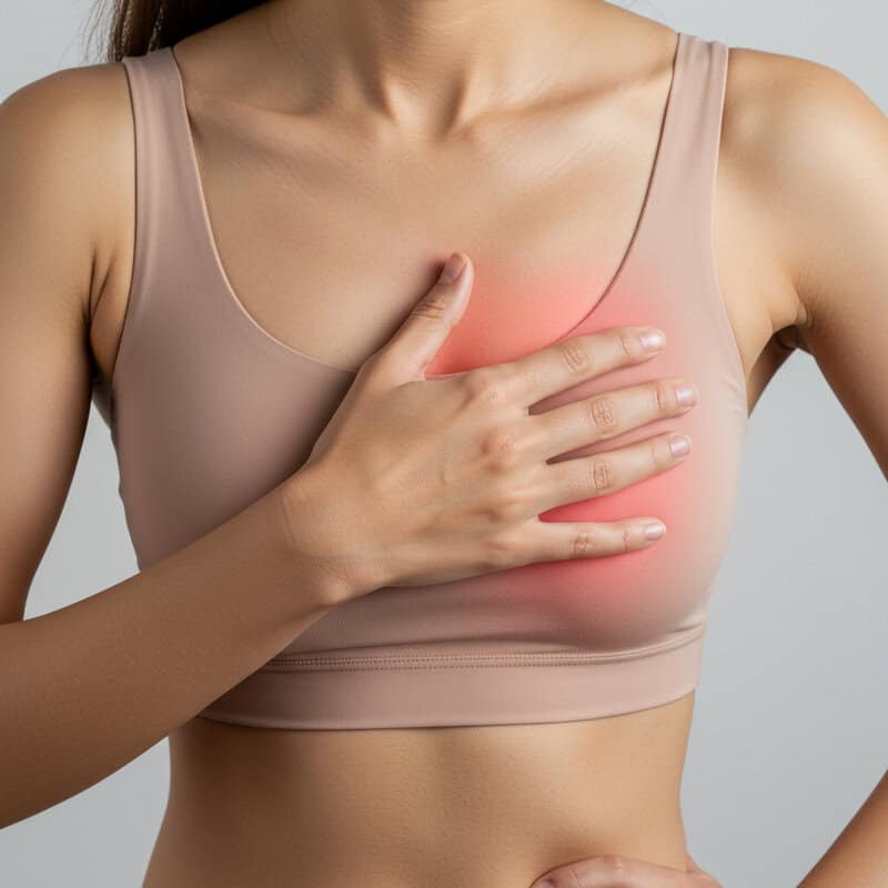 8. Pain in the Breast or Nipple