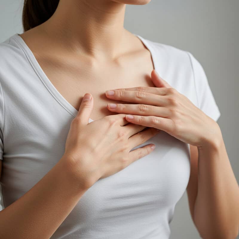 15. Persistent Breast Warmth