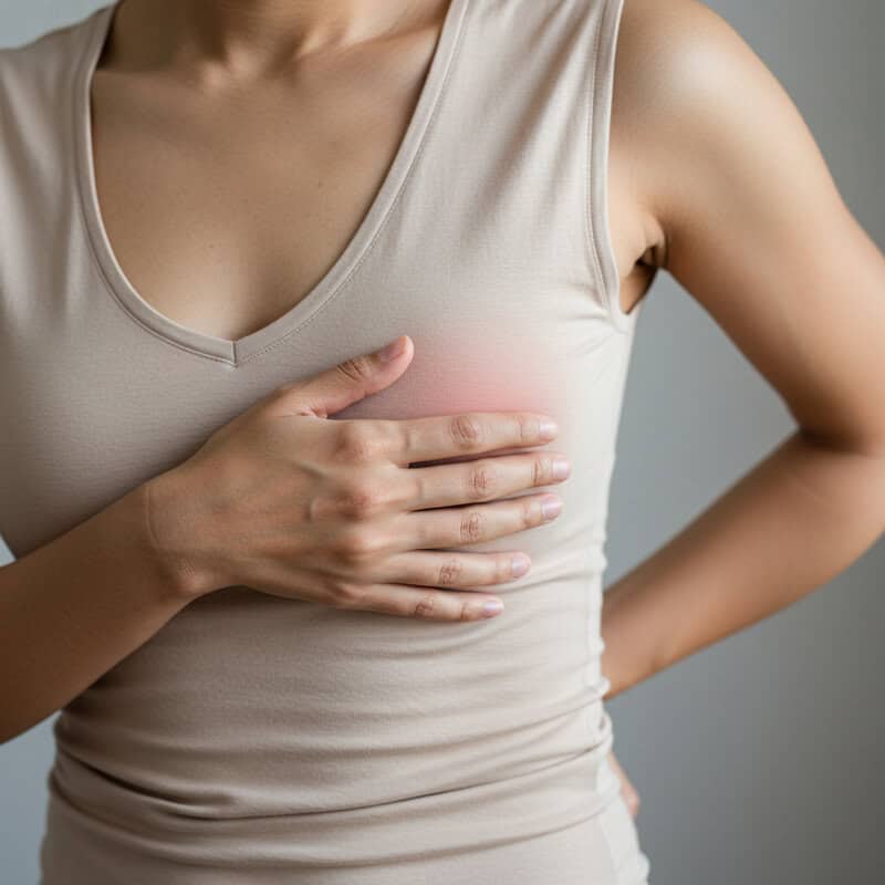 17. Unexplained Bruising on the Breast