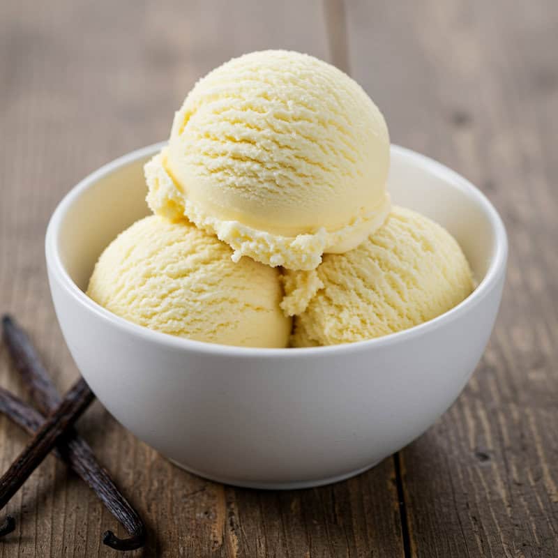 2. Vanilla Ice Cream
