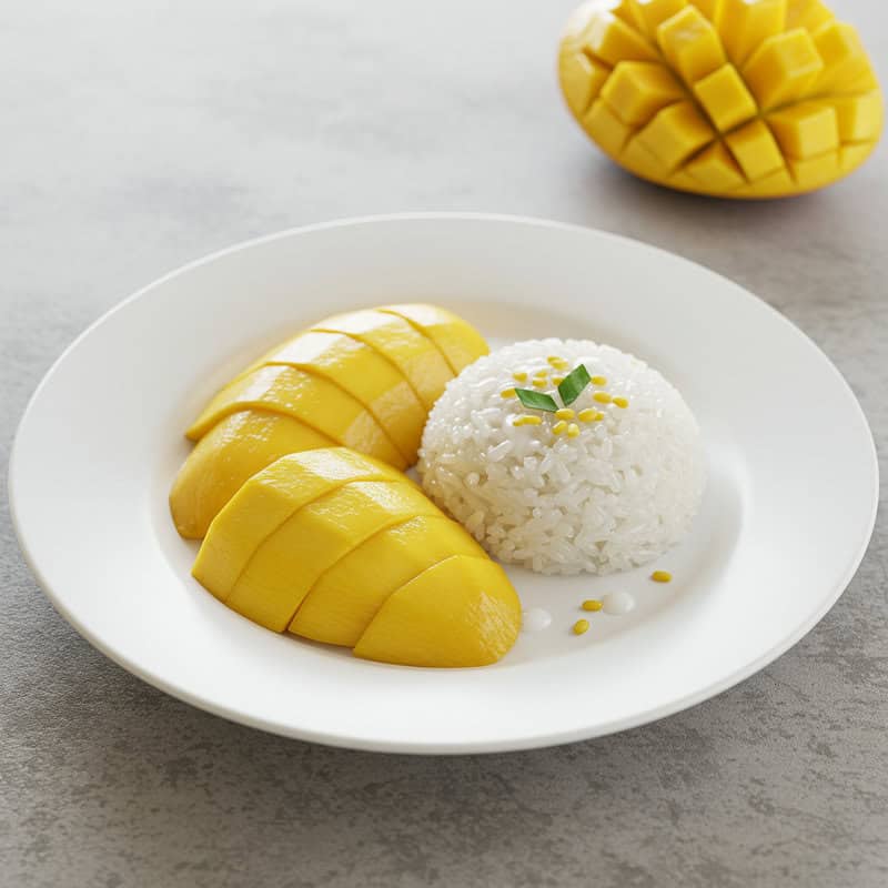 28. Mango Sticky Rice