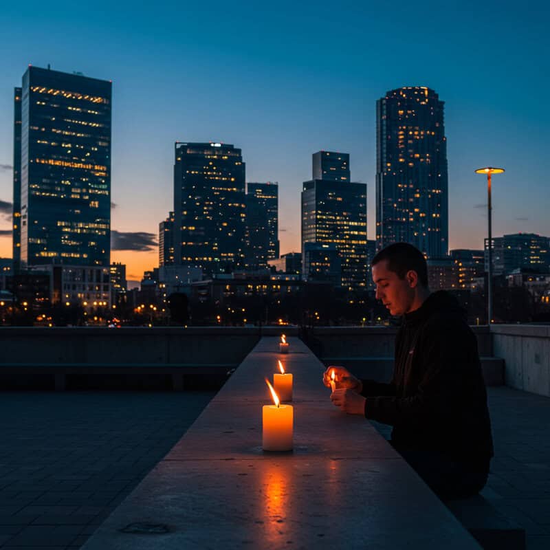 34. Candle Lighting for Remembrance