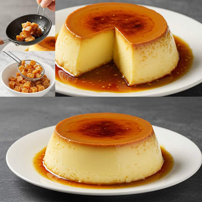 42. Flan