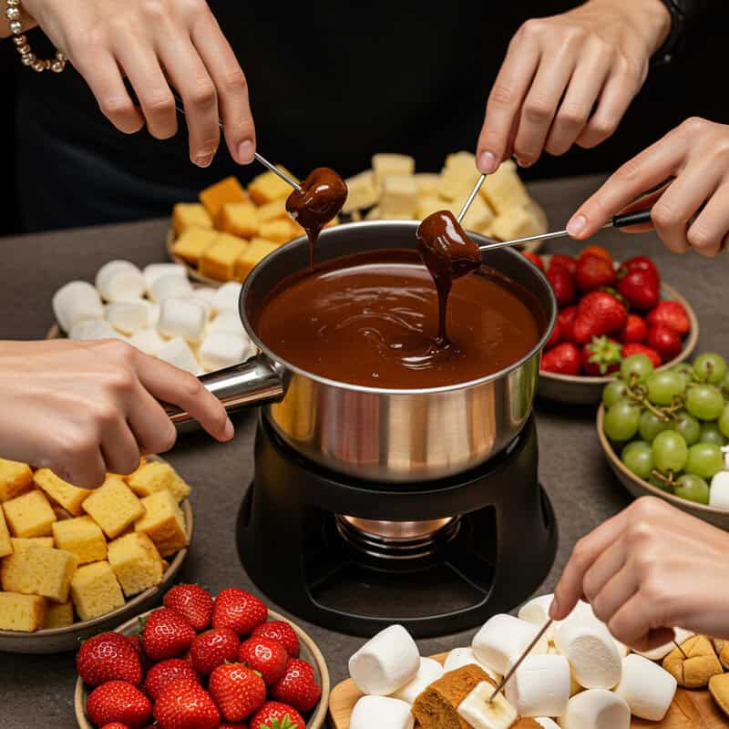 43. Chocolate Fondue