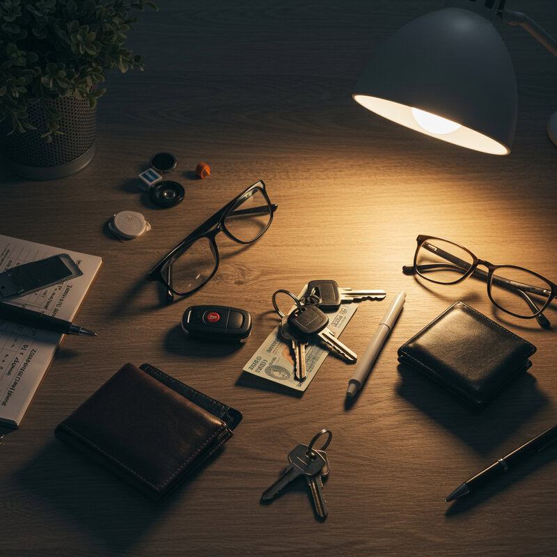 2. Misplacing Everyday Objects