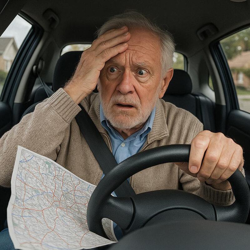 6. Getting Lost in Familiar Places