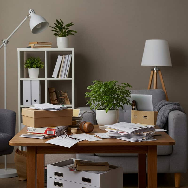 17. Disorganization at Home