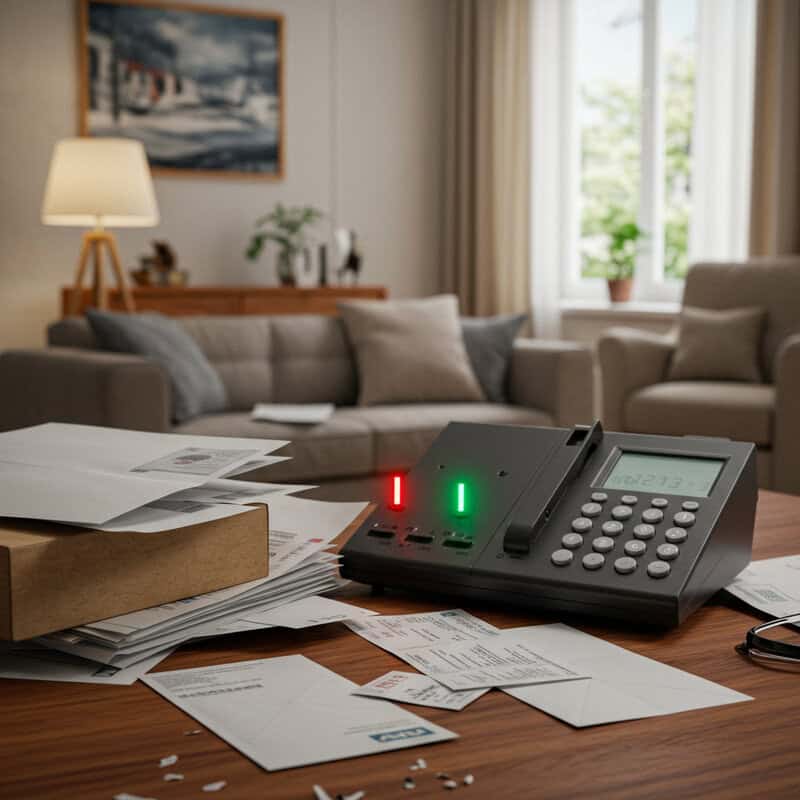 39. Neglecting Mail or Important Messages