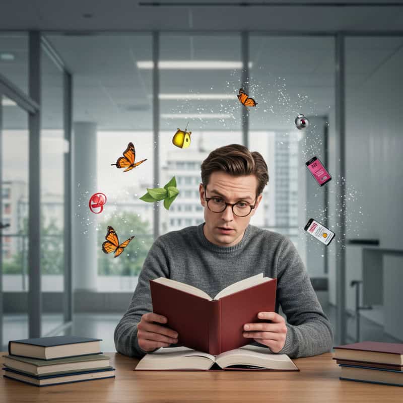 40. Becoming Easily Distracted