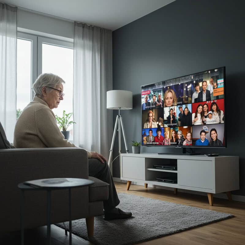 46. Difficulty Differentiating Reality from TV