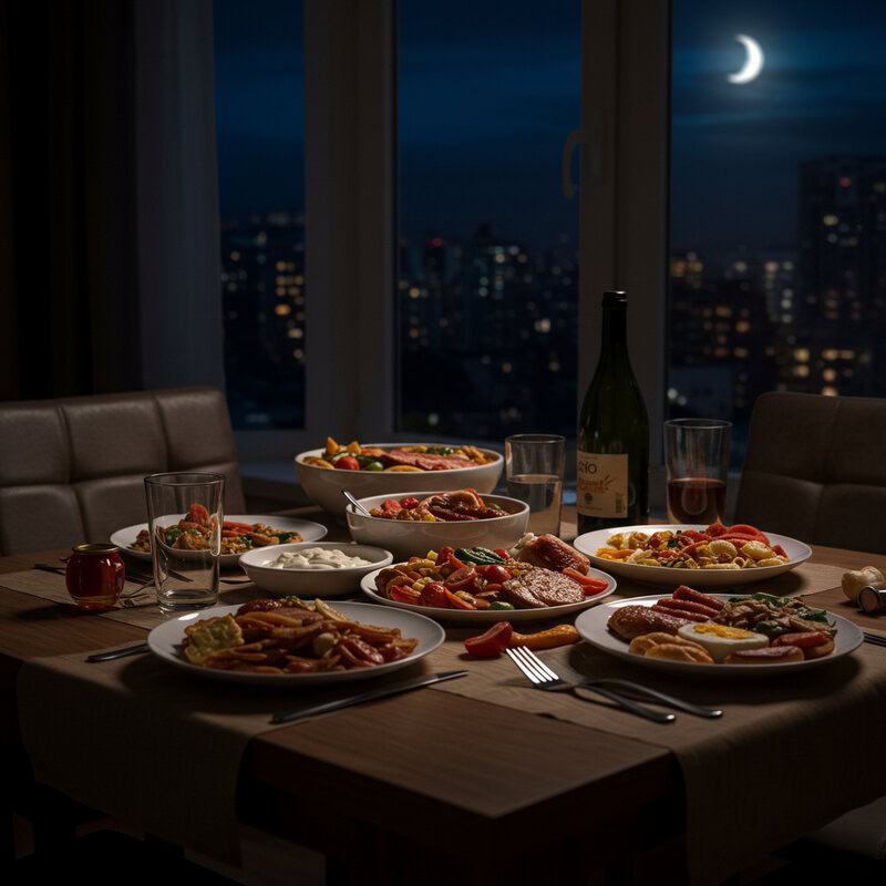 46. Overeating Late at Night