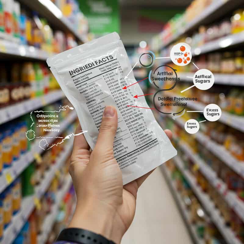 47. Not Reading Food Labels