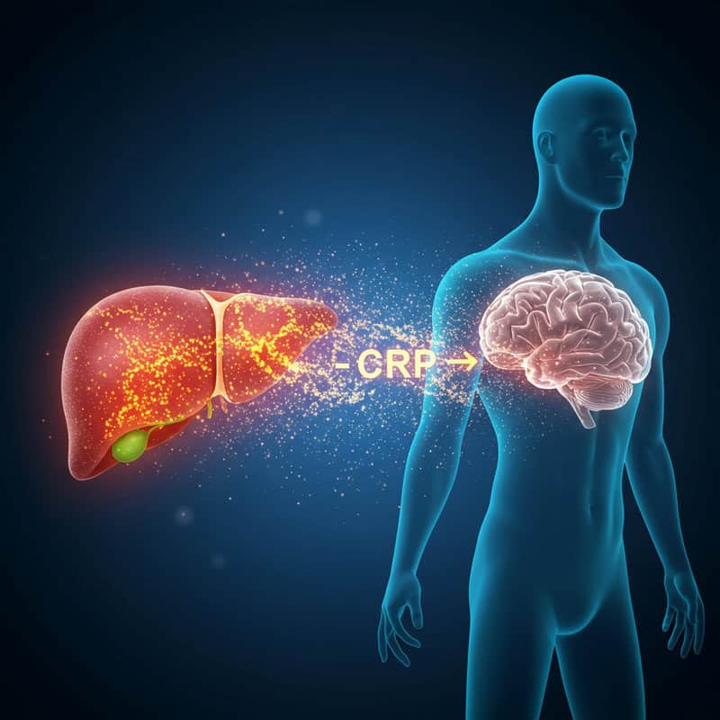 3. Elevated C-Reactive Protein (CRP)