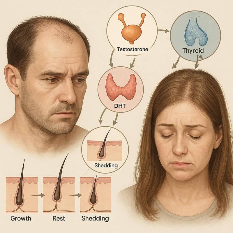 6. Hair Loss or Thinning