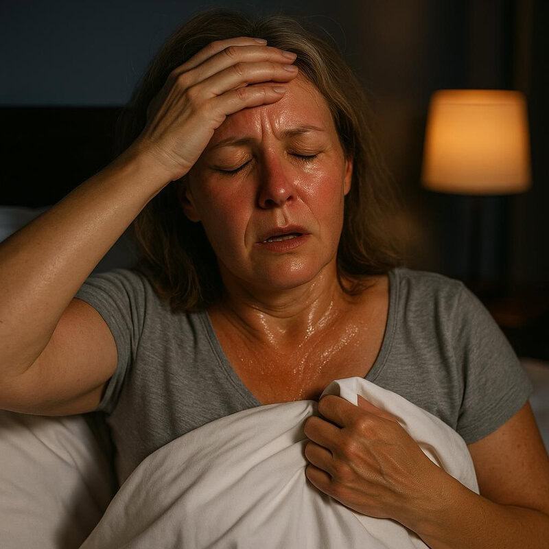 8. Hot Flashes or Night Sweats