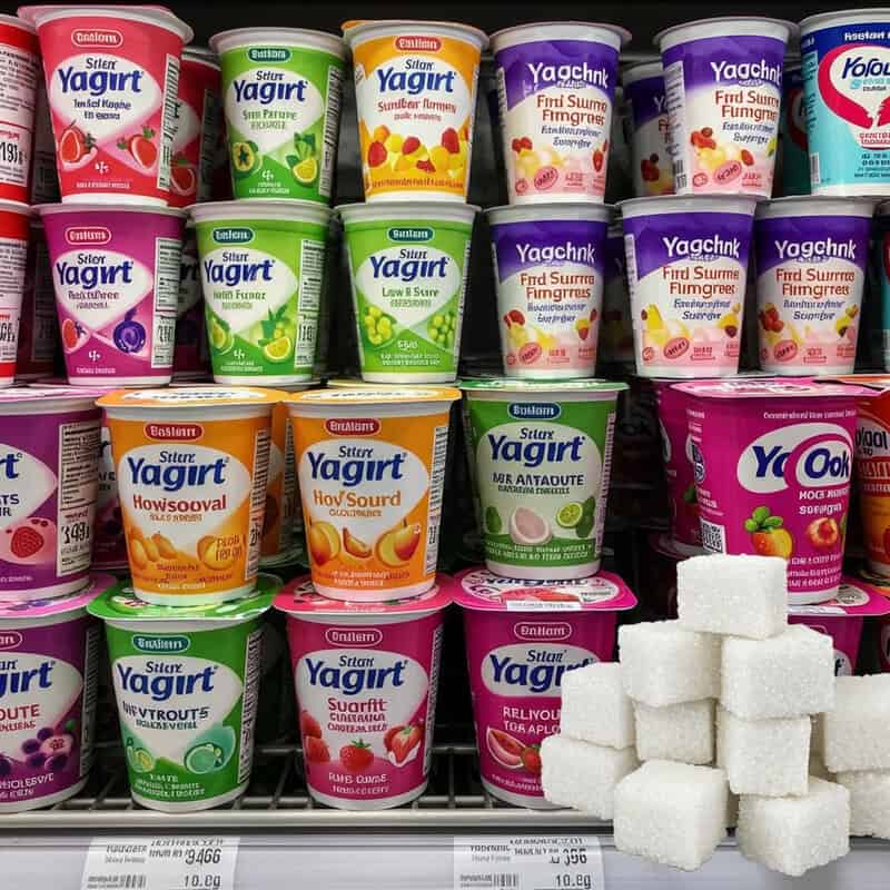 15. Flavored Yogurts
