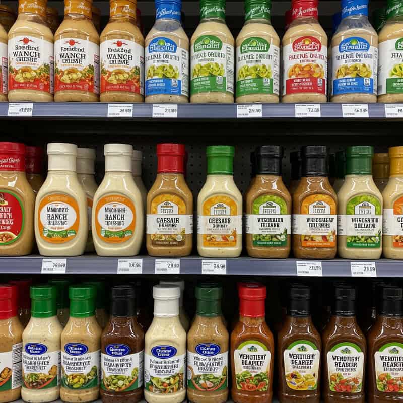 21. Store-Bought Salad Dressings