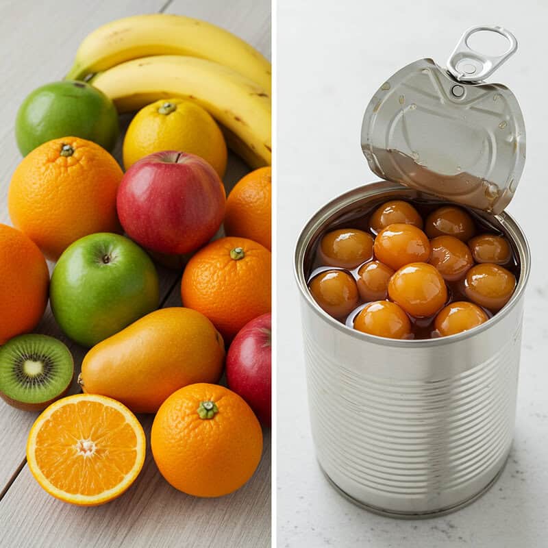38. Canned Fruit in Syrup