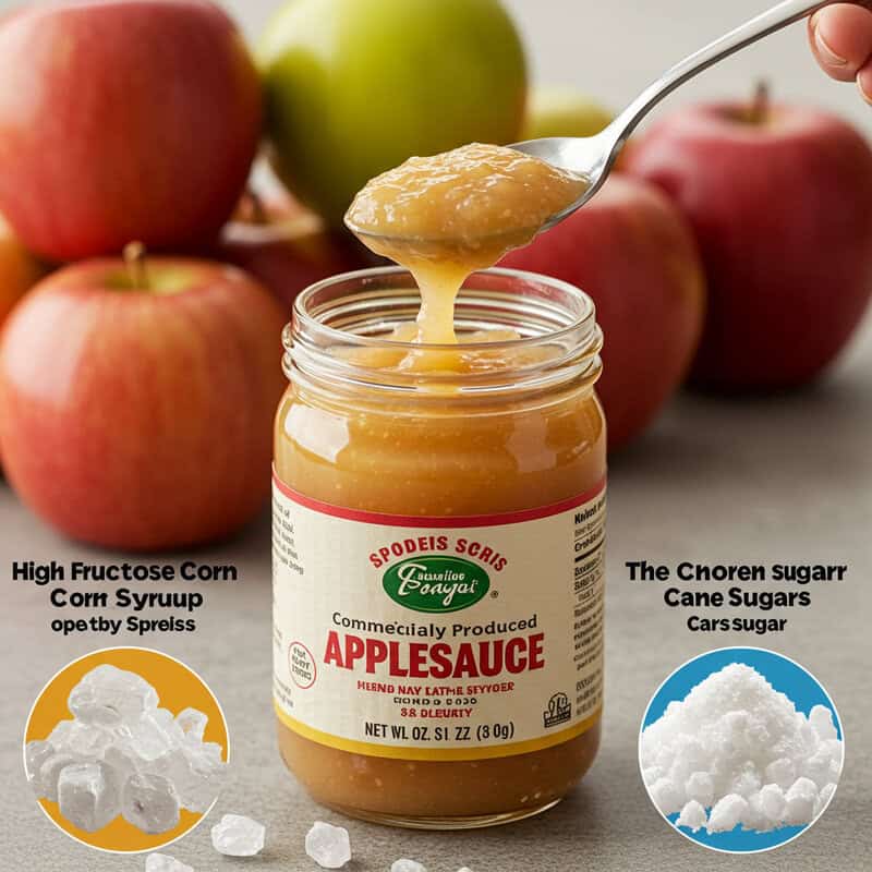 43. Sweetened Applesauce