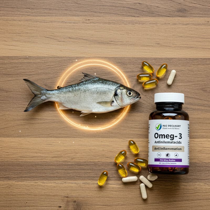 2. Omega-3 Fatty Acids (Fish Oil)