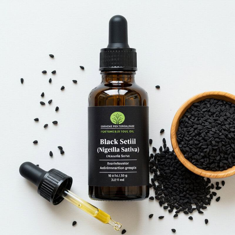 32. Black Seed Oil (Nigella Sativa)