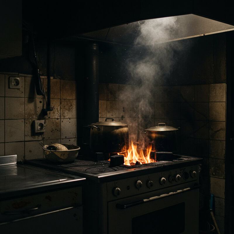 6. Indoor Cooking Fumes