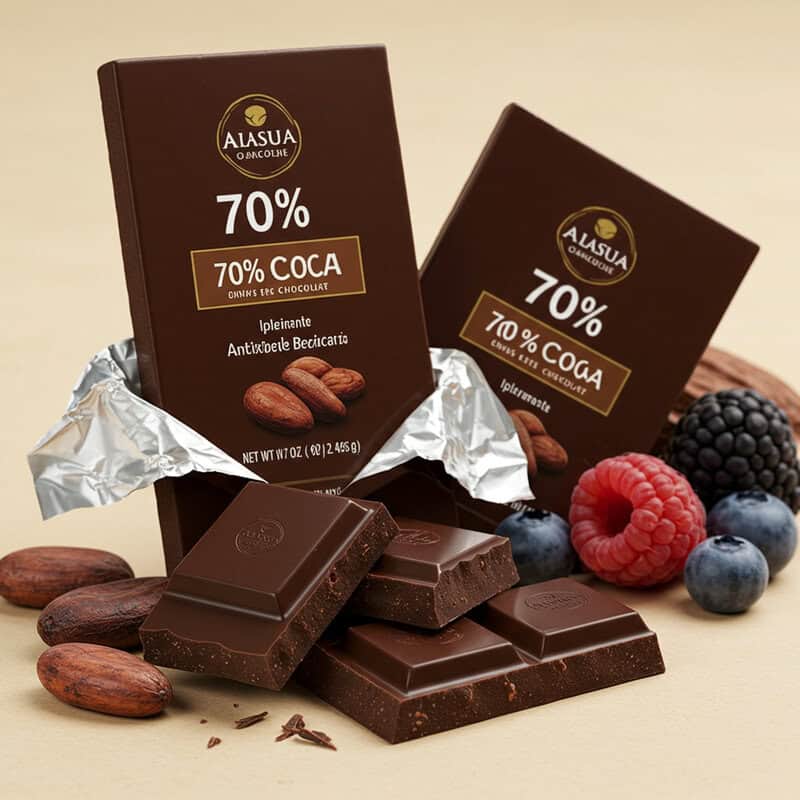 48. Dark Chocolate (70%+ Cocoa)