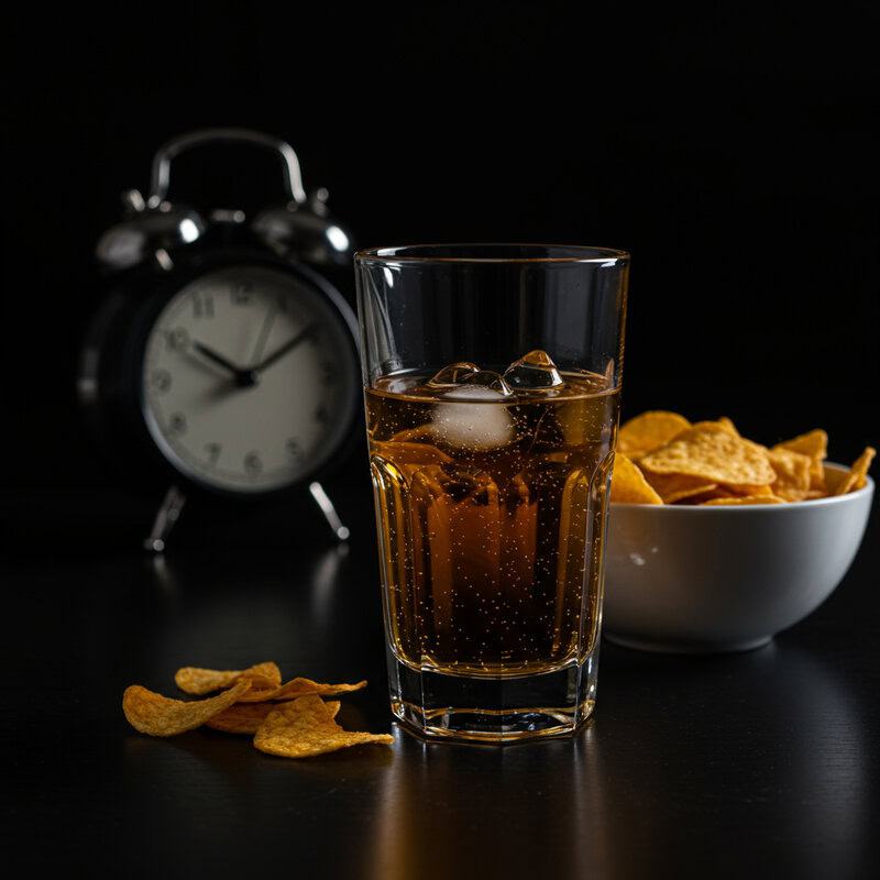 5. Consuming Alcohol in the Evening