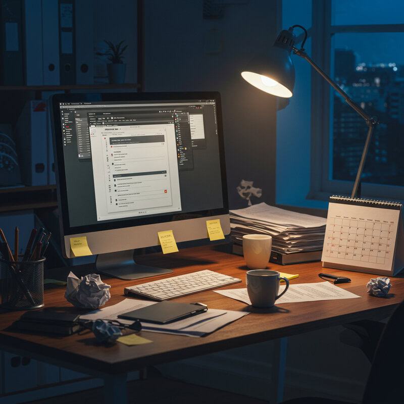 7. Stressful Evening Routines