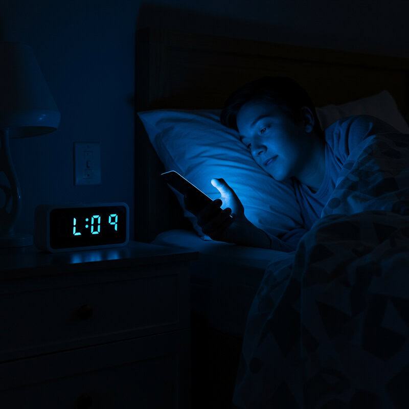 9. Late-Night Screen Use