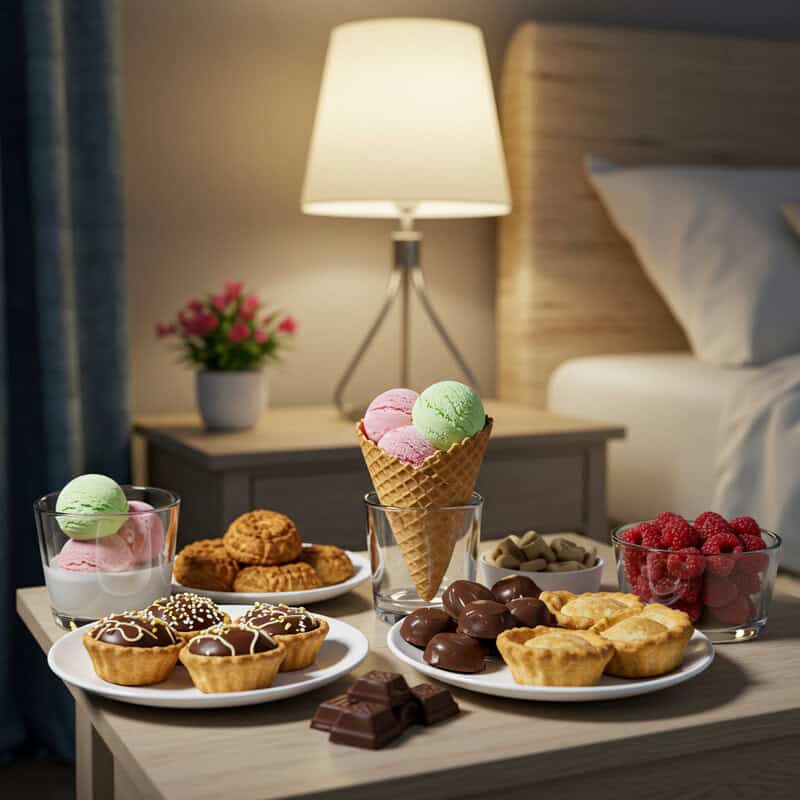 10. Eating Dessert Right Before Bed